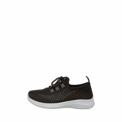 M&Co Boys Knitted Black Trainers -M&Co shop unnamed file 2900