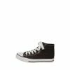 M&Co Black Hi Top Canvas Trainers -M&Co shop unnamed file 2921