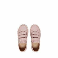 M&Co Girls Pink Metallic Trainers -M&Co shop unnamed file 2931