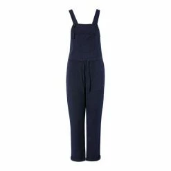 M&Co Blue Tie Waist Tencel Dungarees -M&Co shop unnamed file 2958