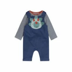M&Co Blue Dinosaur Dungarees -M&Co shop unnamed file 2972