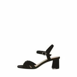 M&Co Black Heeled Sandals