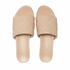 M&Co Nude Quilted Strap Sandals -M&Co shop unnamed file 3002