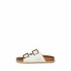M&Co White Double Buckle Sandals -M&Co shop unnamed file 3008