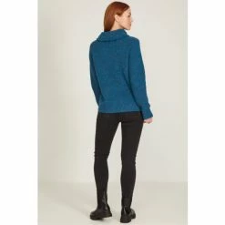 M&Co Blue Rollneck Jumper -M&Co shop unnamed file 301