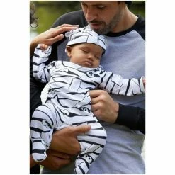 M&Co Mummy White Halloween Sleepsuit -M&Co shop unnamed file 3019