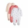 M&Co Pink Leopard Sleepsuits Three Pack -M&Co shop unnamed file 3028