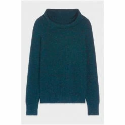 M&Co Blue Rollneck Jumper -M&Co shop unnamed file 303