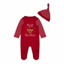 M&Co Red Reindeer Sleepsuit -M&Co shop unnamed file 3037