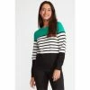 M&Co Petite Green Colour Block Jumper -M&Co shop unnamed file 31