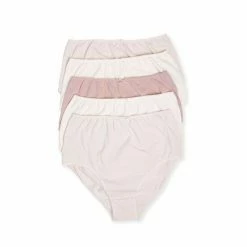 M&Co Anya Madsen Multi Cotton Lycra Midi Briefs 5 Pack