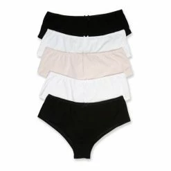 M&Co Anya Madsen Multi Cotton Briefs 5 Pack