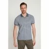 M&Co Grey Stripe Polo Shirt