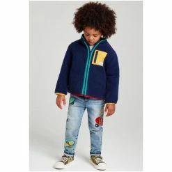 M&Co Blue Borg Zip Fleece -M&Co shop unnamed file 3168