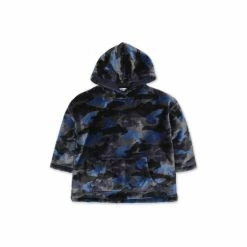 M&Co Black Camo Fleece Hoodie