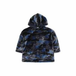M&Co Black Camo Fleece Hoodie -M&Co shop unnamed file 3175