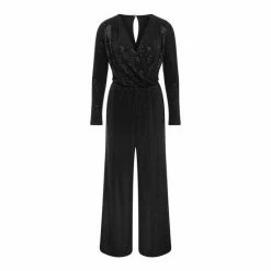 M&Co Black Sparkle Jumpsuit -M&Co shop unnamed file 3223