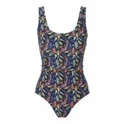 M&Co Black Printed Swimsuit -M&Co shop unnamed file 3245
