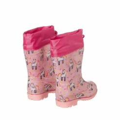 M&Co Pink Unicorn Toggle Wellies -M&Co shop unnamed file 3268