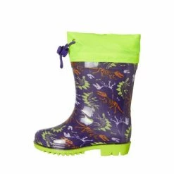 M&Co Blue Dino Toggle Wellies -M&Co shop unnamed file 3273
