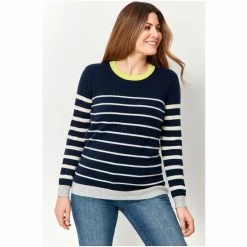 M&Co Blue Cashmere Jumper -M&Co shop unnamed file 330