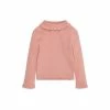 M&Co Pink Frill Roll Neck Jumper -M&Co shop unnamed file 363