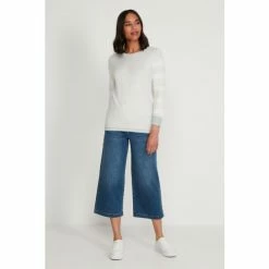 M&Co Grey Scallop Neck Jumper -M&Co shop unnamed file 375