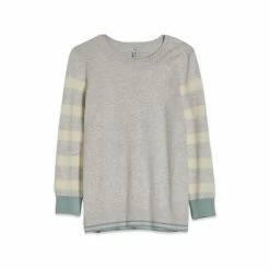 M&Co Grey Scallop Neck Jumper -M&Co shop unnamed file 378