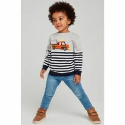 M&Co Grey Pickup Truck Jumper -M&Co shop unnamed file 381