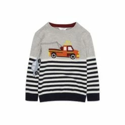 M&Co Grey Pickup Truck Jumper -M&Co shop unnamed file 385