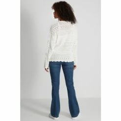 M&Co Cream Linear Crochet Top -M&Co shop unnamed file 39
