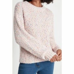 M&Co Cream Fluroscent Yarn Jumper -M&Co shop unnamed file 428