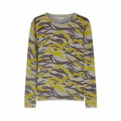 M&Co Grey Neon Zebra Print Jumper -M&Co shop unnamed file 441