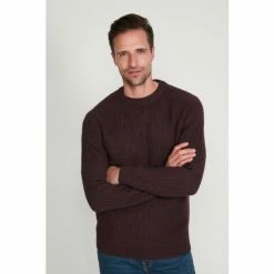 M&Co Fisherman Crew Neck Jumper -M&Co shop unnamed file 448