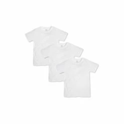 M&Co White Back To School Jersey T-Shirt 3 Pack -M&Co shop unnamed file 474