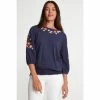 M&Co Petite Floral Embroidered Western Top 1 M&Co Petite Floral Embroidered Western Top -M&Co shop unnamed file 488