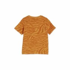 M&Co Orange Tiger Face T-Shirt -M&Co shop unnamed file 539