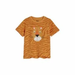 M&Co Orange Tiger Face T-Shirt -M&Co shop unnamed file 540
