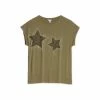 M&Co Green Star Animal Heatfix T-Shirt -M&Co shop unnamed file 541