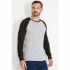 M&Co Grey Raglan Long Sleeve T-Shirt -M&Co shop unnamed file 553