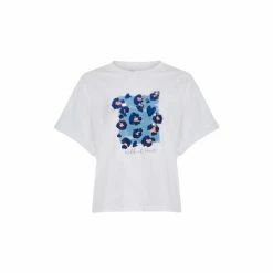 M&Co White Animal Sequin T-Shirt