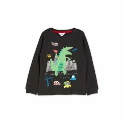 M&Co Grey Monster In The City T-Shirt -M&Co shop unnamed file 594