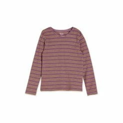 M&Co Purple Stripe Long Sleeve Top -M&Co shop unnamed file 603