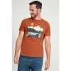 M&Co Orange Mountain Range Graphic T-Shirt -M&Co shop unnamed file 604
