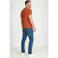 M&Co Orange Mountain Range Graphic T-Shirt -M&Co shop unnamed file 606