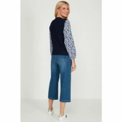 M&Co Blue Floral Jumper -M&Co shop unnamed file 63