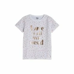 M&Co White Love Slogan T-Shirt