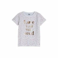 M&Co White Love Slogan T-Shirt -M&Co shop unnamed file 641