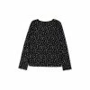 M&Co Black Print Long Sleeve Top -M&Co shop unnamed file 656