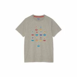 M&Co Grey Football Graphic T-Shirt -M&Co shop unnamed file 681